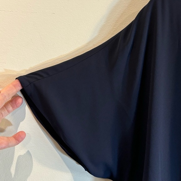 BABATON Sz L Wallace True Wrap Dress in  Pure Indigo Lined NEW WITH TAG Aritzia - Picture 4 of 11